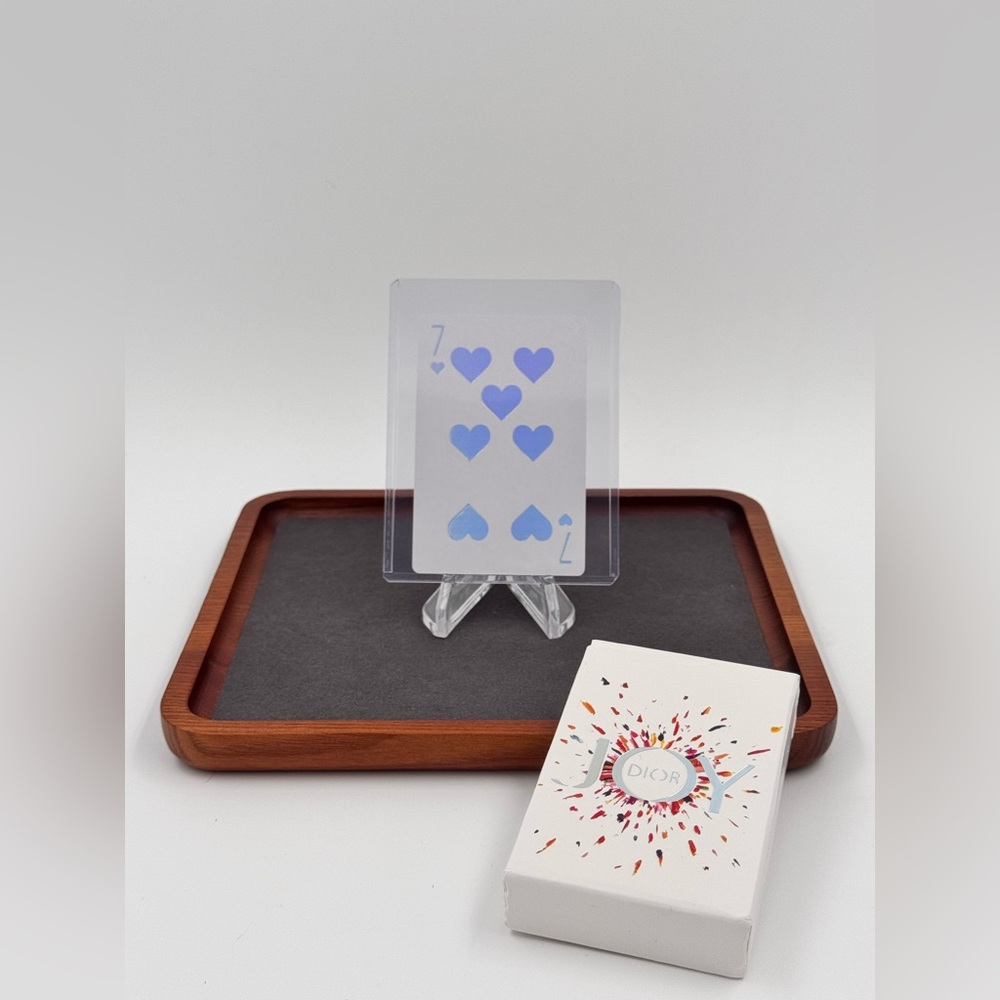 7 of Hearts Collectible Dior Playing Card